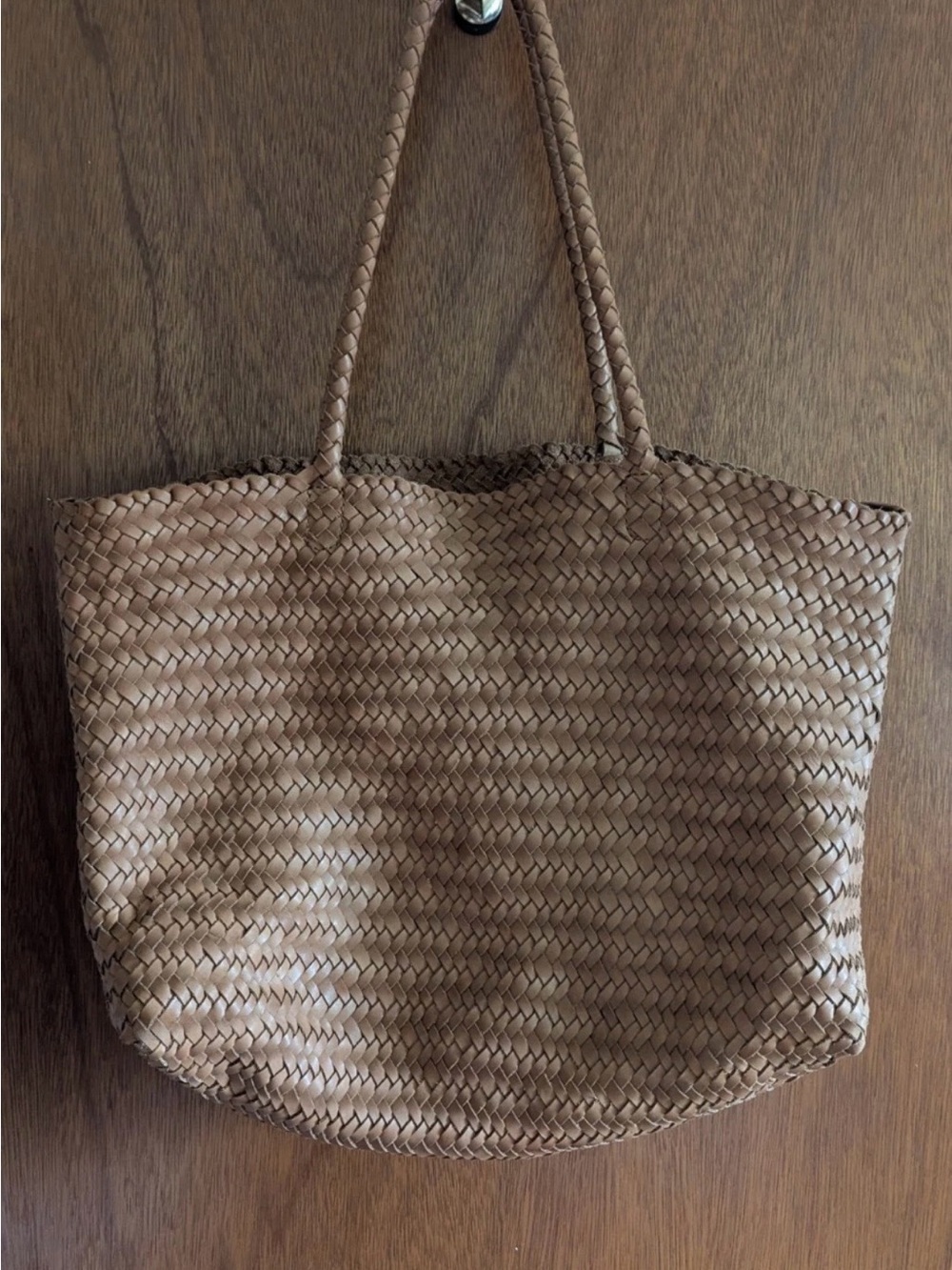 Madewell Woven leather medium Tote Bag